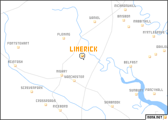 map of Limerick