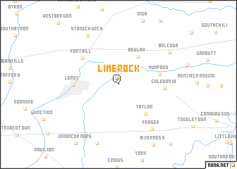 map of Limerock