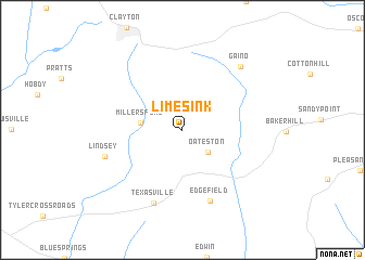 map of Lime Sink