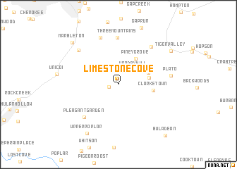 map of Limestone Cove