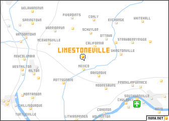 map of Limestoneville