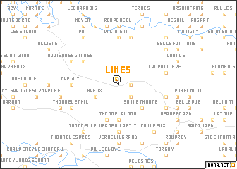 map of Limes