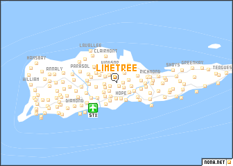 map of Limetree