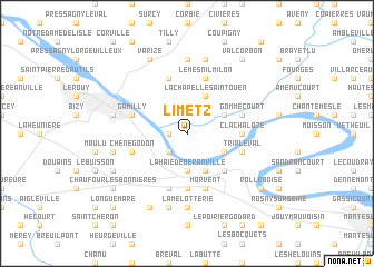 map of Limetz