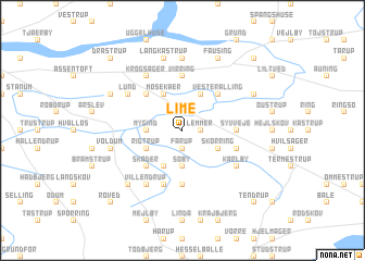 map of Lime