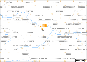 map of Limé