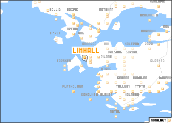 map of Limhall