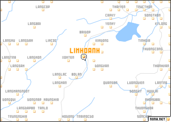map of Lim Hoành