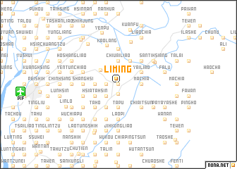 map of Li-ming