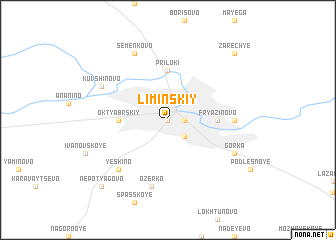 map of Liminskiy