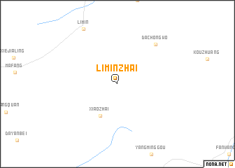 map of Liminzhai