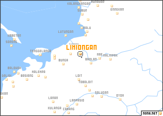 map of Limiongan