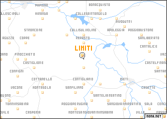 map of Limiti