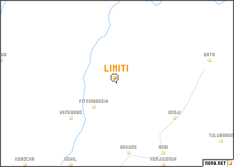 map of Limiti