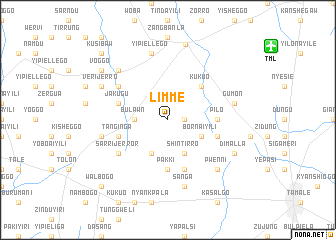 map of Limme