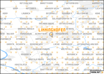 map of Limminghofen