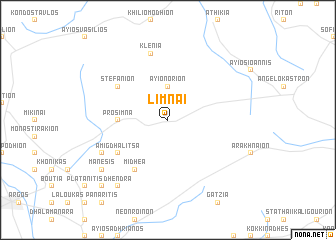 map of Límnai