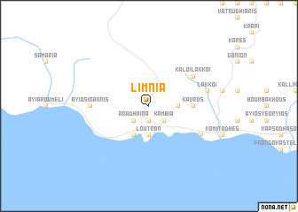 map of Limniá