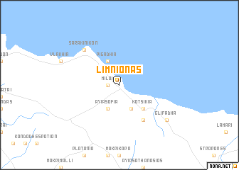 map of Limniónas