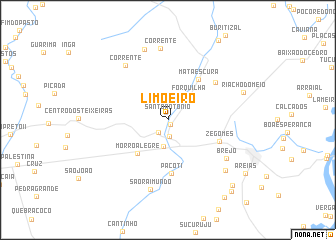 map of Limoeiro