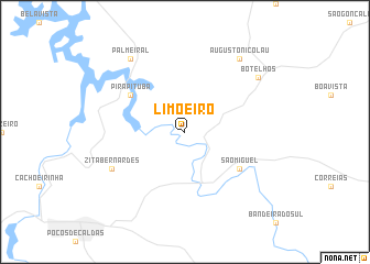 map of Limoeiro