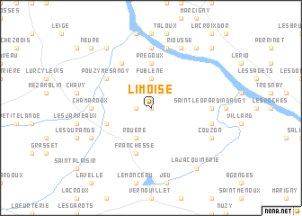 map of Limoise