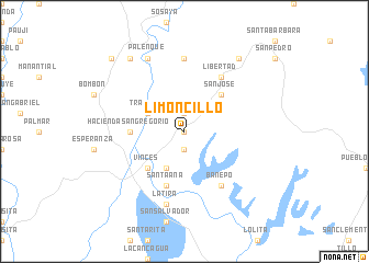 map of Limoncillo