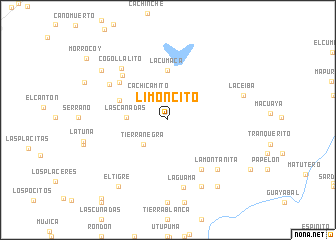 map of Limoncito
