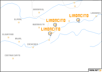 map of Limoncito