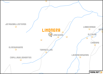 map of Limonera