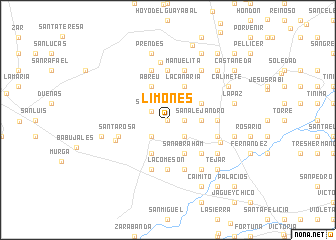 map of Limones