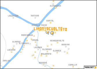 map of Limón Yacu Alto