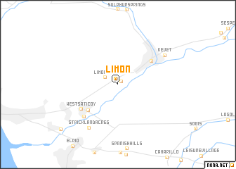 map of Limon