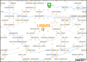 map of Limours