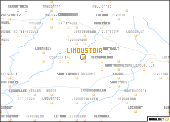 map of Limoustoir