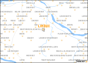 map of Limoux