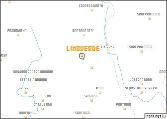 map of Limo Verde