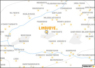 map of Limovoye