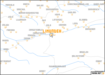 map of Līmūndeh