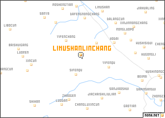 map of Limushanlinchang