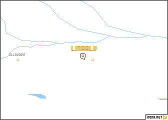 map of Linaälv