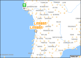 map of Linaban