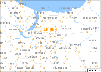 map of Liñaga