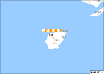 map of Linaküla