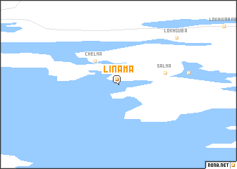 map of Linama