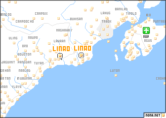 map of Linao