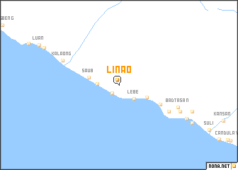 map of Linao