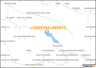map of Linares del Arroyo