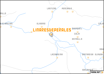 map of Linares de Perales