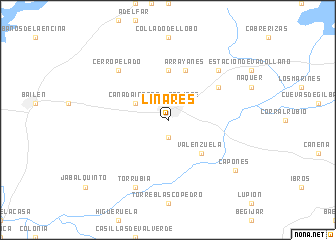 map of Linares